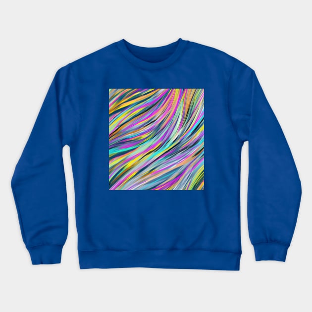 Colourful pattern Crewneck Sweatshirt by Yaso71